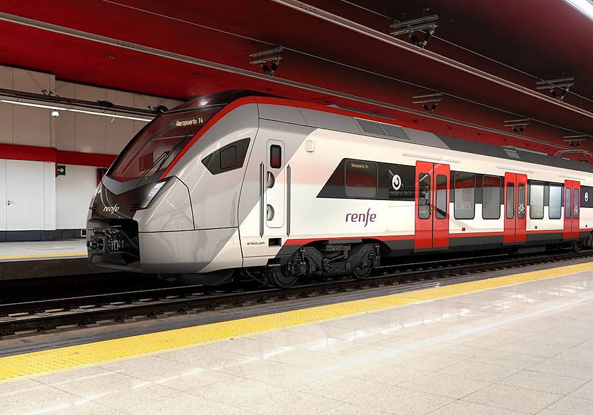 Ferrocarril de Renfe Cercanías en Madrid en una imagen de archivo