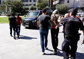 Dos detenidos en Valladolid por intentar parar a un ciclista durante el recorrido de la Vuelta