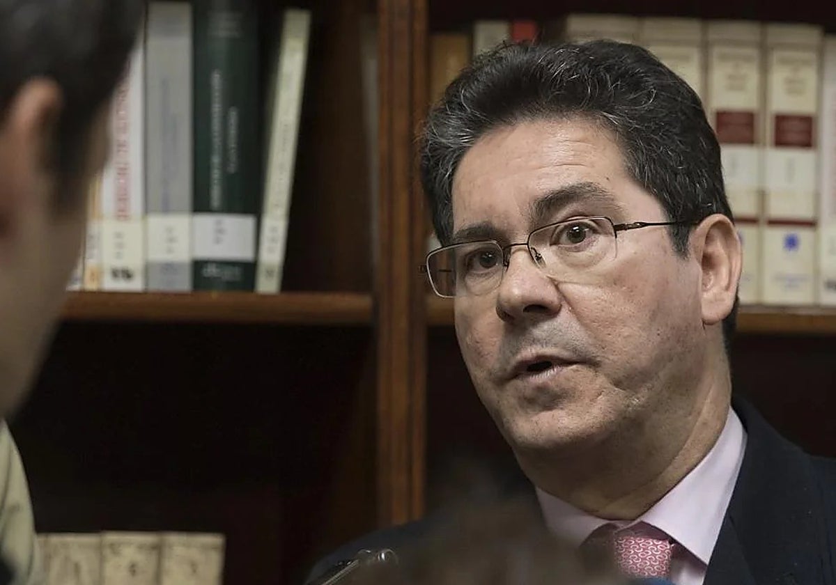 El magistrado Pedro Izquierdo, ponente de la sentencia sobre el ERE de Siemens