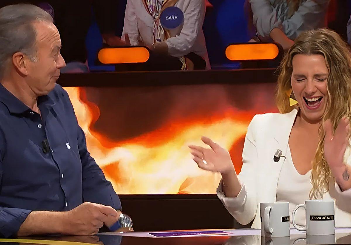 Bertín Osborne y su hija Alejandra en el programa 'Emparejados'