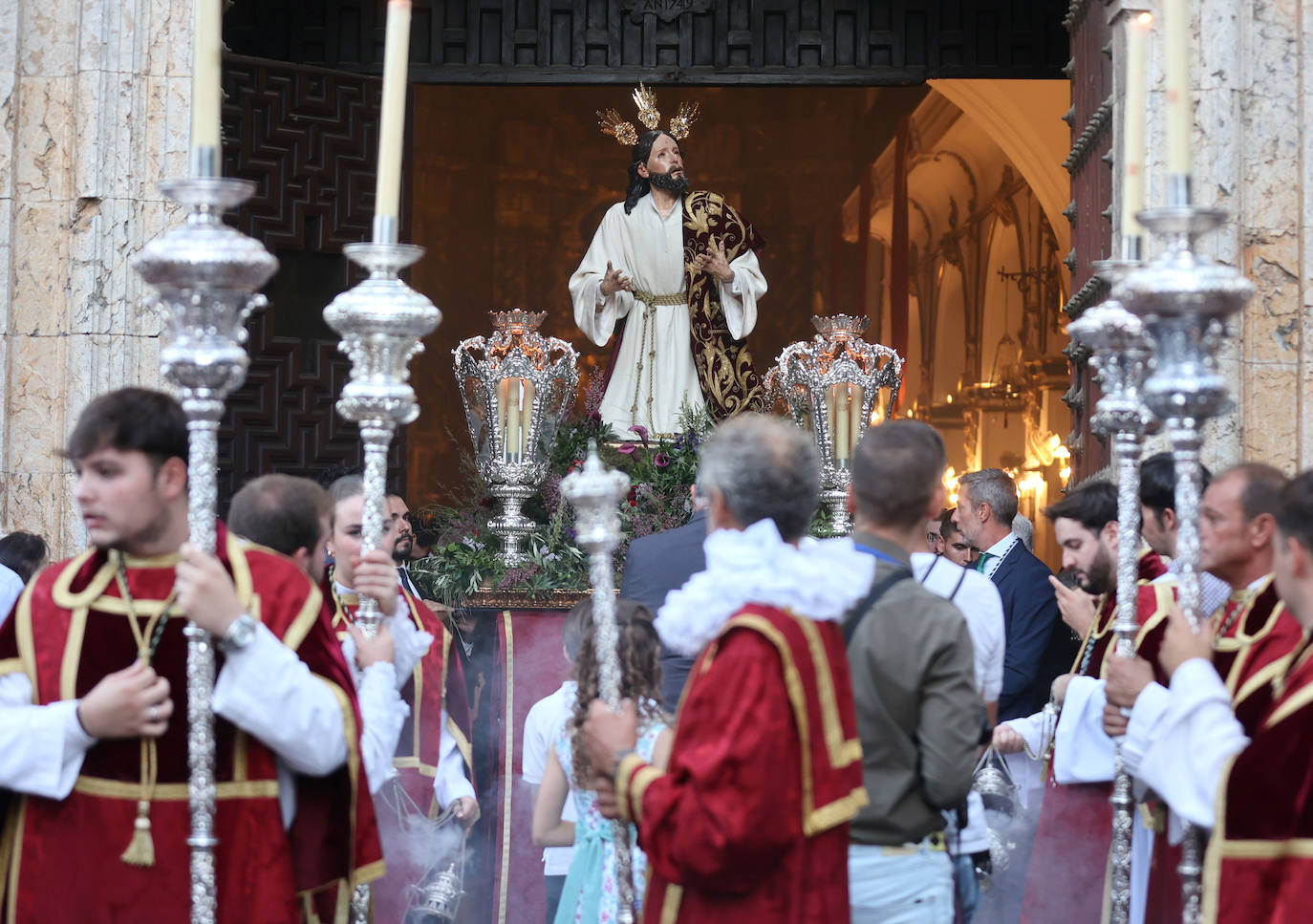 El Señor del Huerto parte a la misión en el Sector Sur, en imágenes