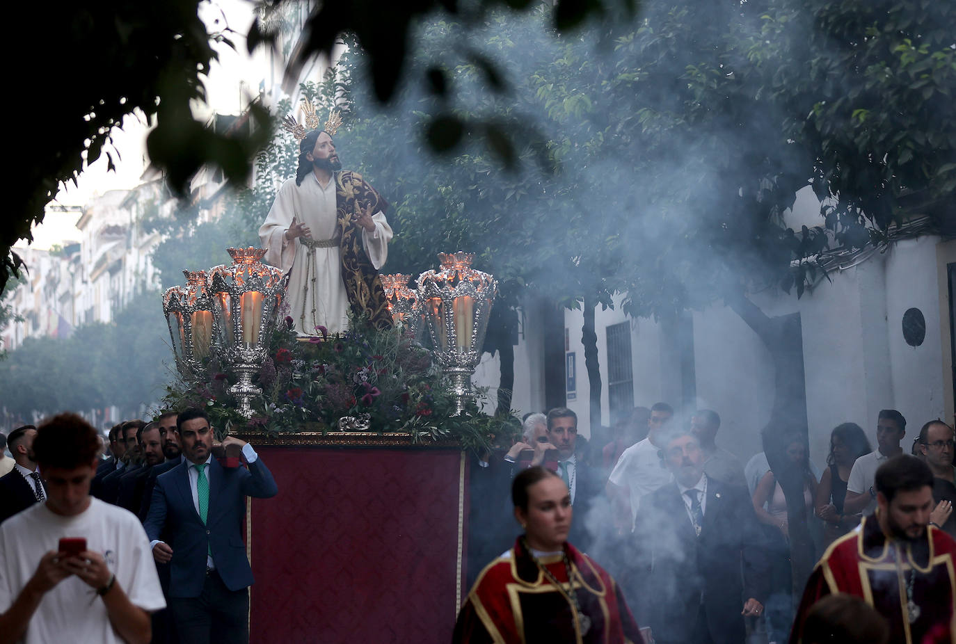 El Señor del Huerto parte a la misión en el Sector Sur, en imágenes