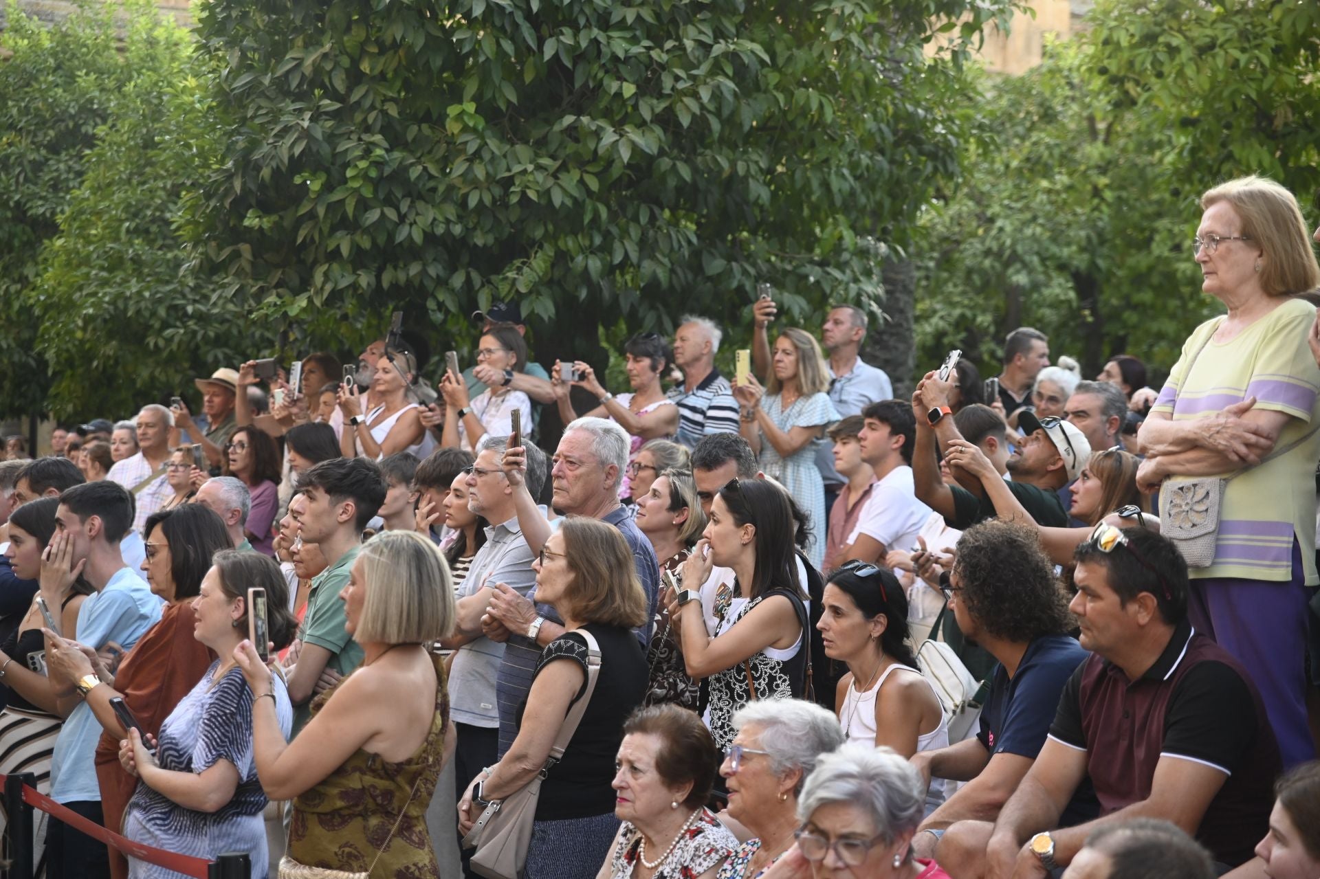 La procesión triunfal de la Divina Pastora desde la Catedral de Córdoba, en imágenes