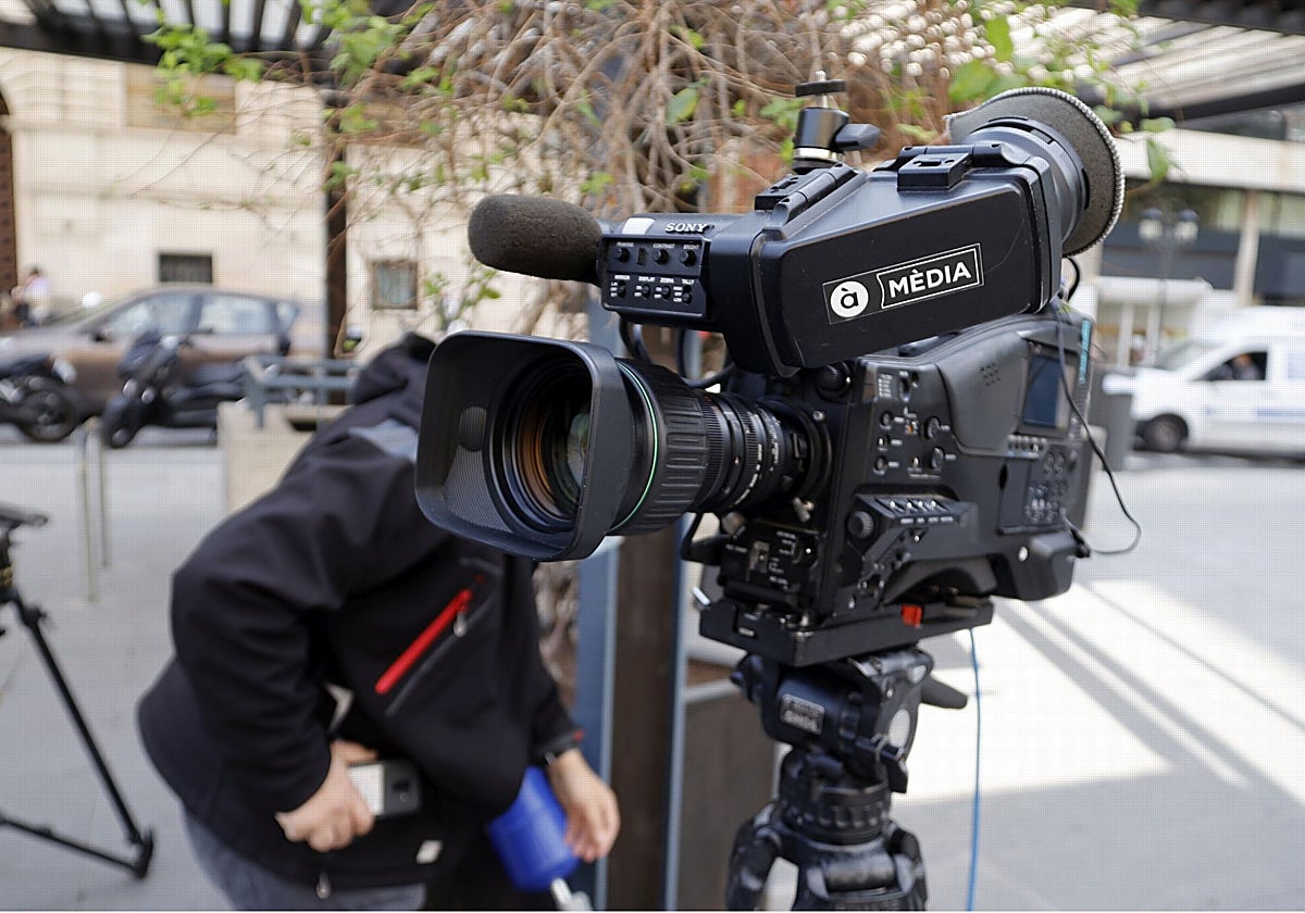 Imagen de archivo de una cámara de À Punt