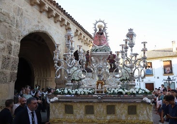 La Virgen de Villaviciosa, luz en el atardecer de septiembre