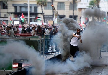 Malestar en los antidisturbios con el Gobierno: «Nos mandaron a La Vuelta con las manos atadas»