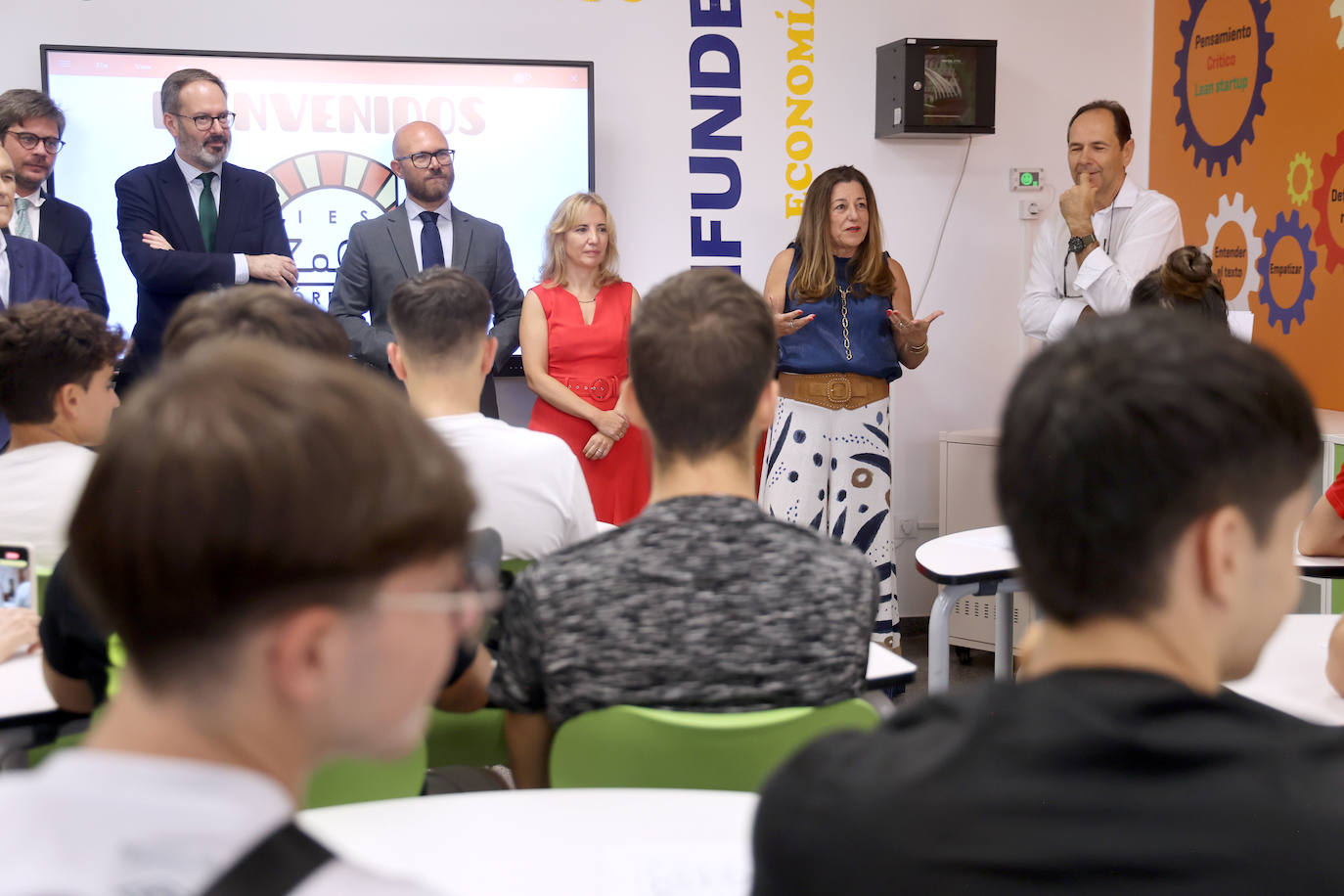 La apertura del curso en Córdoba para los estudiantes de ESO, Bachillerato y FP, en imágenes