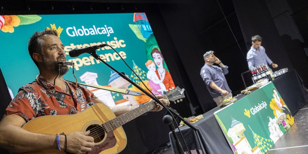 Globalcaja lleva a la Feria de Albacete la cocina de Jesús Segura y los vinos de Los Aljibes