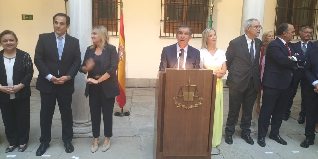 El presidente del TSJA pide al Gobierno que consensúe las reformas y que deje de «etiquetar» a los jueces