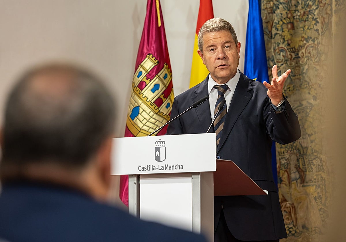 Emiliano García-Page, presidente de Castilla-La Mancha