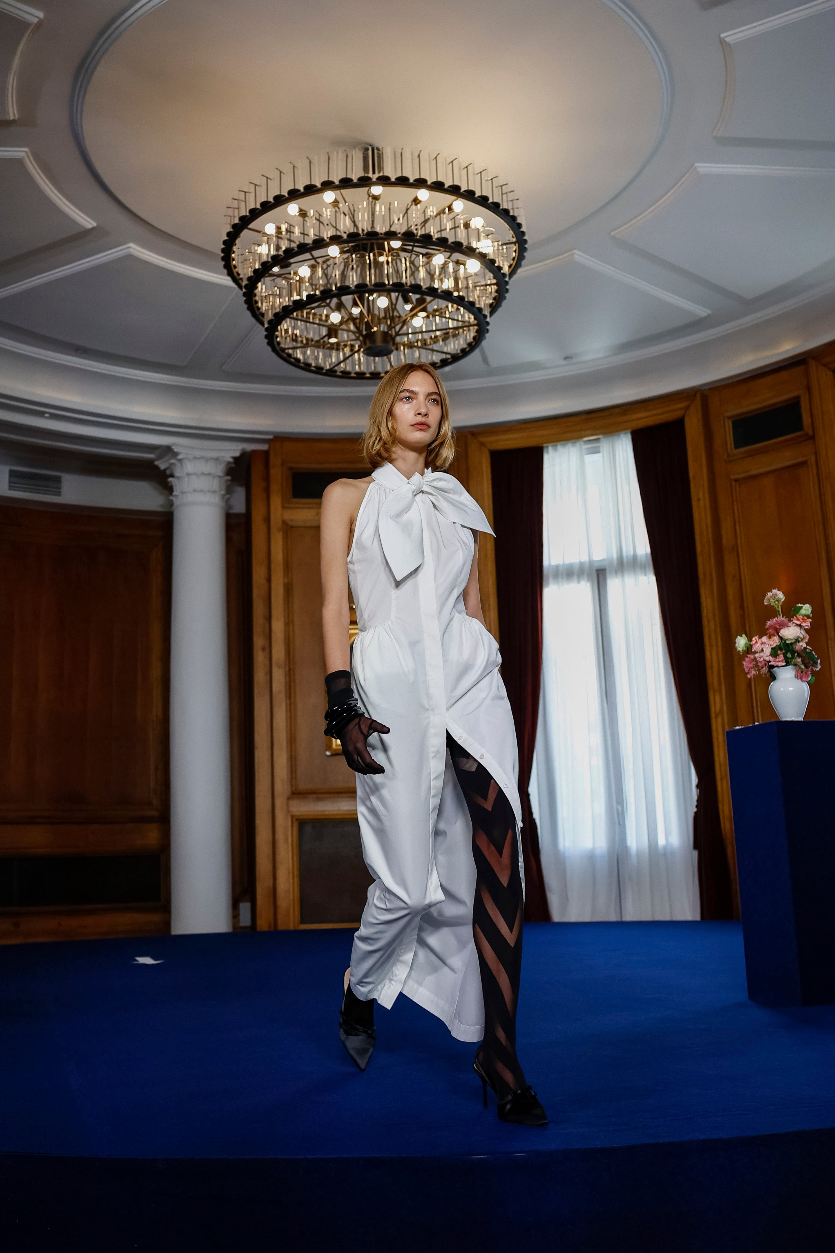 Las imágenes del deslumbrante desfile de Palomo Spain en la Fashion Week de Madrid