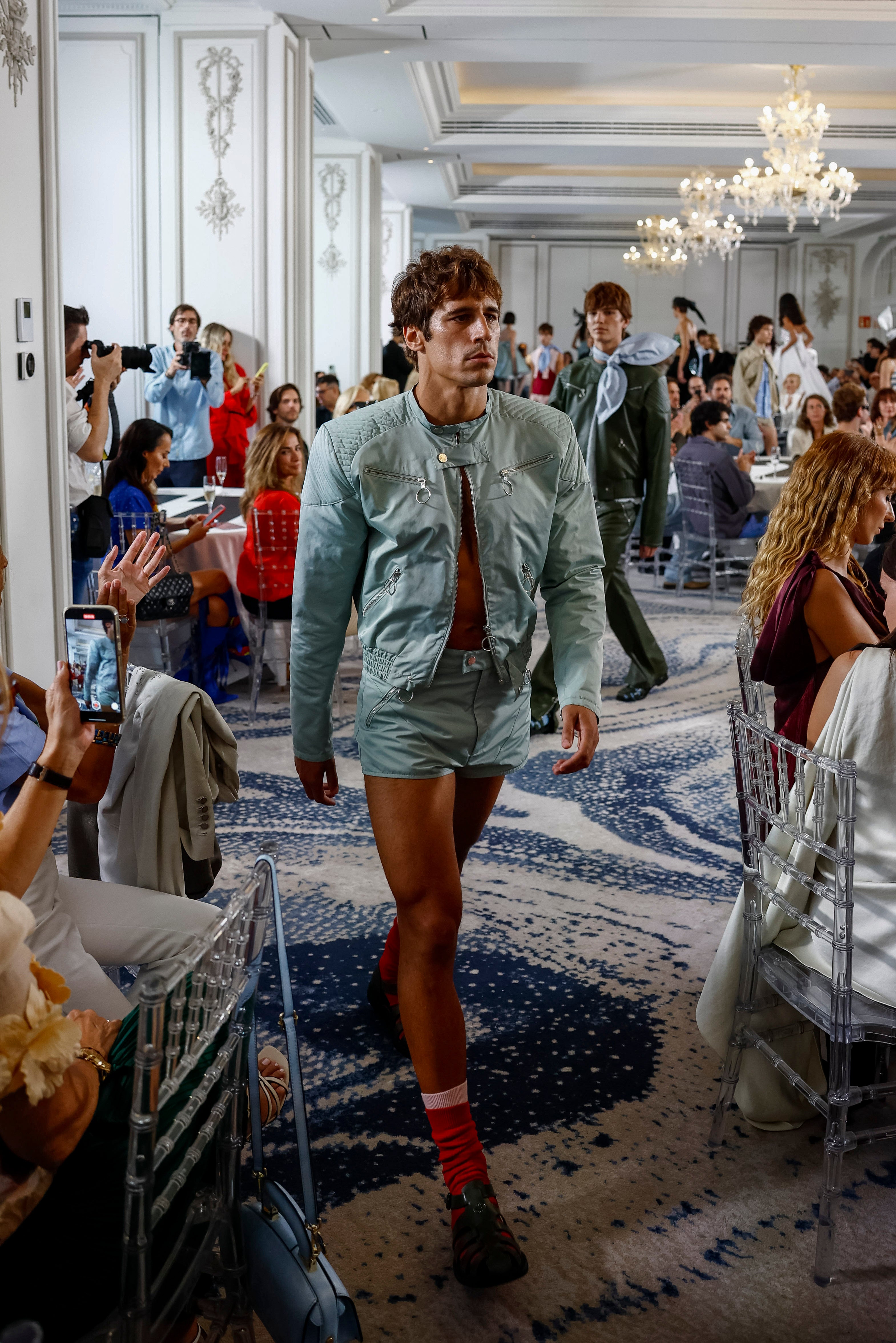 Las imágenes del deslumbrante desfile de Palomo Spain en la Fashion Week de Madrid