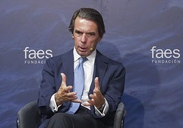 Aznar dice que si Israel «pierde lo que está haciendo», Occidente quedaría «al borde la derrota total»