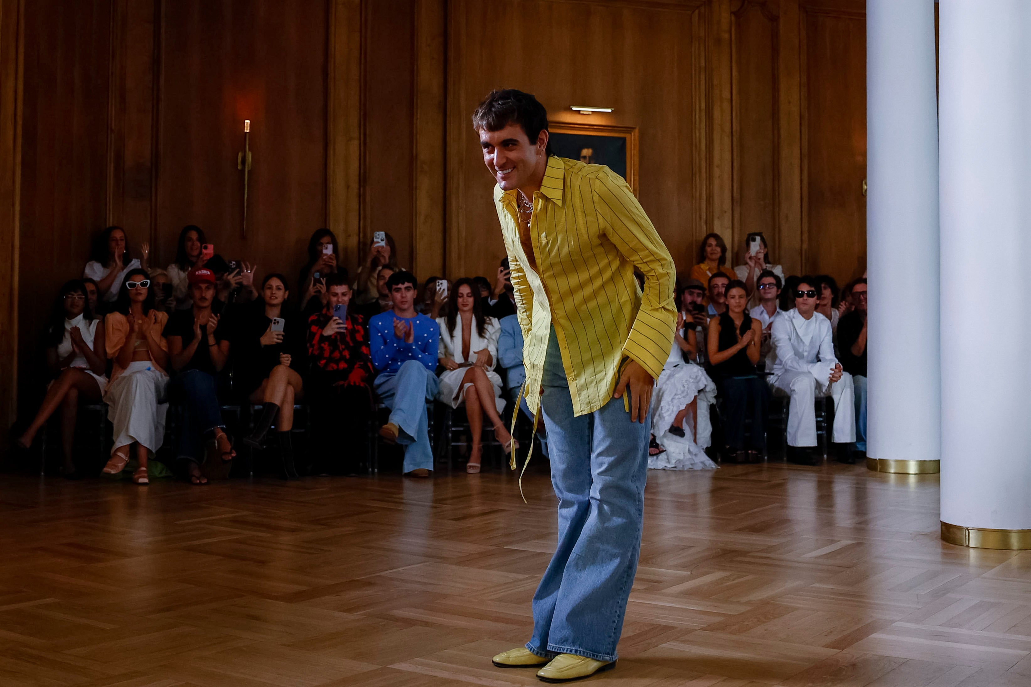 Las imágenes del deslumbrante desfile de Palomo Spain en la Fashion Week de Madrid