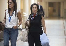 Robles defiende que las Fuerzas Armadas no mantienen «ningún contrato con Israel»