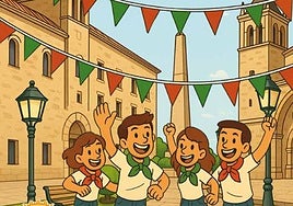 Polémica en Torrijos por el cartel de La Sementera, ilustración realizada con Inteligencia Artificial