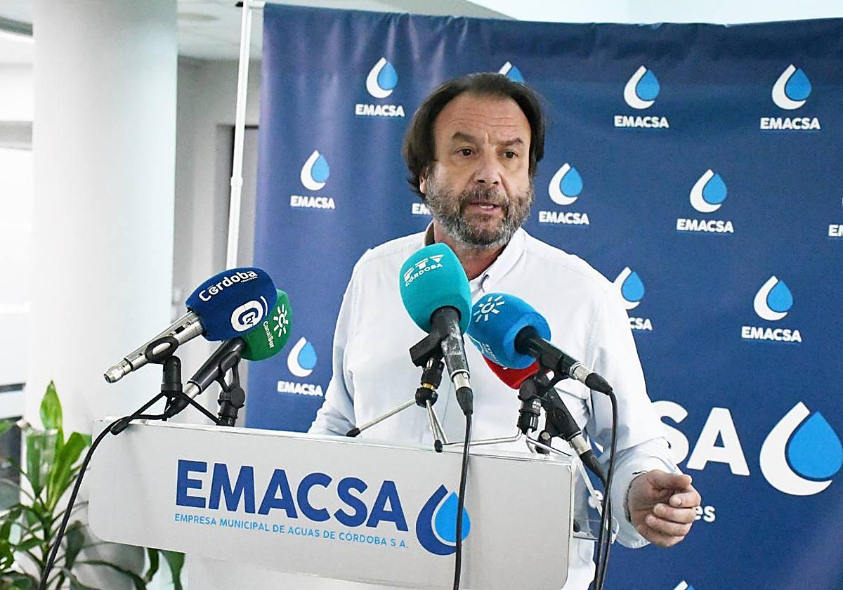 El presidente de Emacsa, Daniel García-Ibarrola