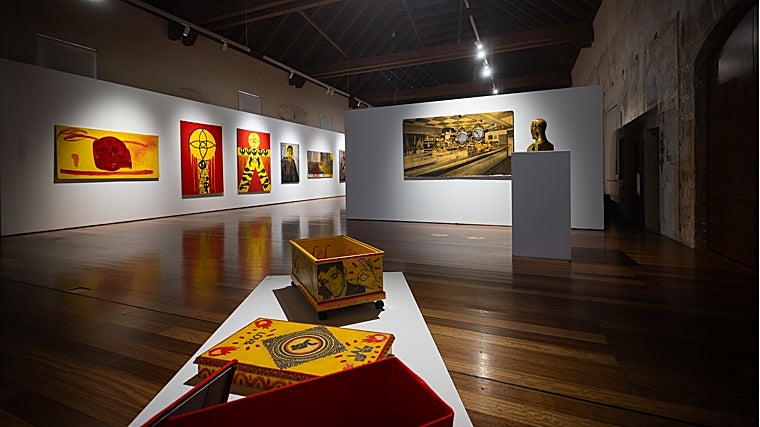 Obras de la muestra en exposición de la artista valenciana