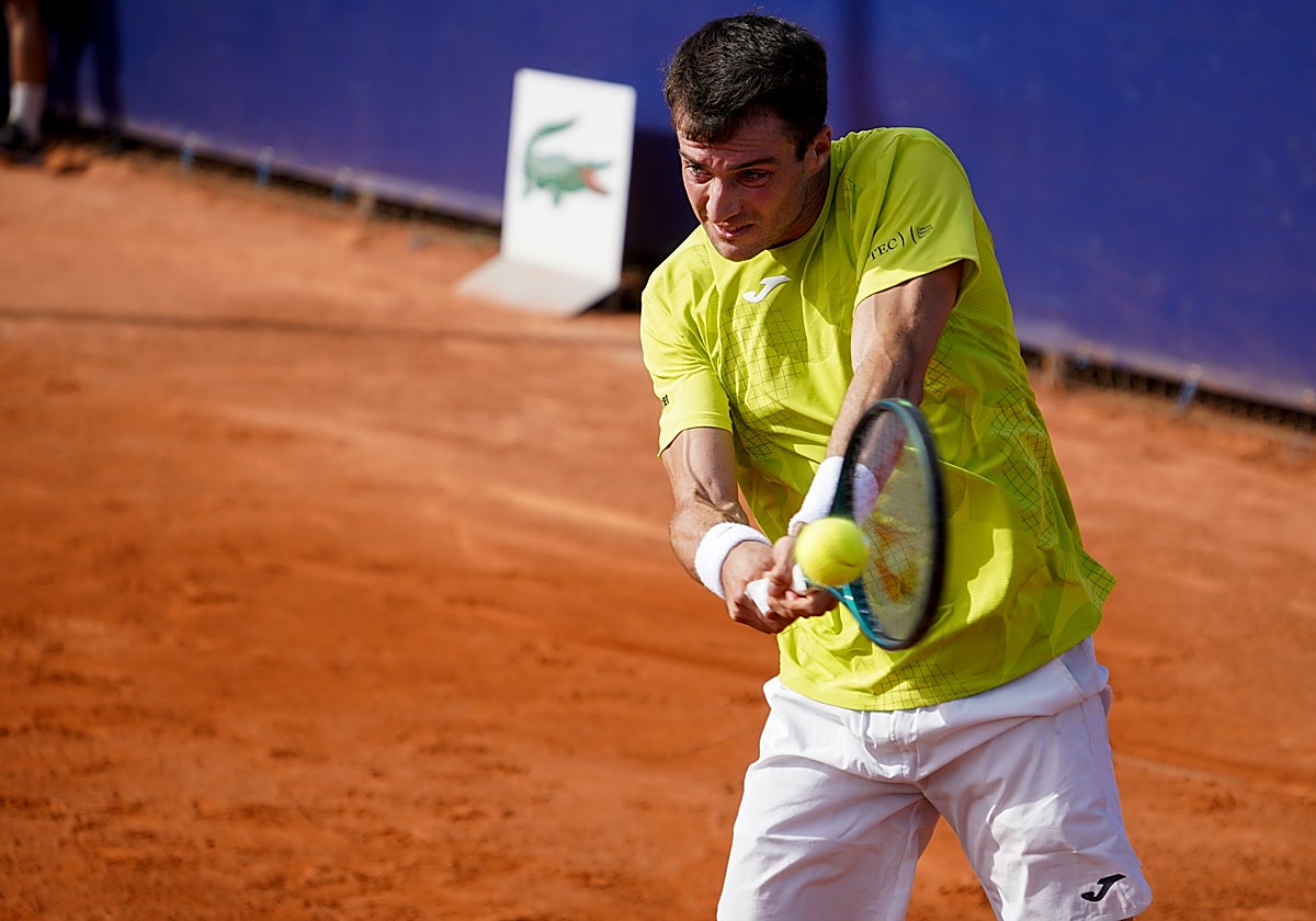 Imagen del tenista Pedro Martínez