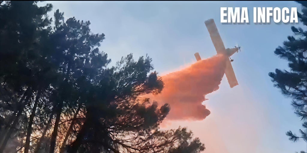 El Infoca da por controlado el incendio de La Iruela, en la Sierra de Cazorla