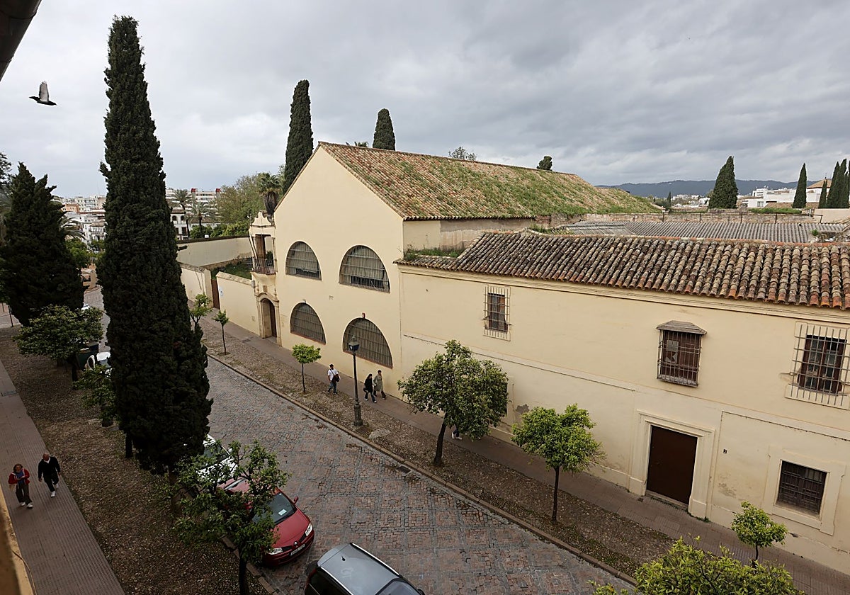 Exterior de la antigua Biblioteca Pública Provincial