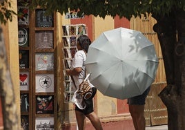 Una imagen de Sevilla durante este verano