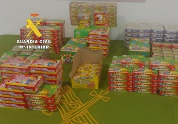 Intervenidos más de 27.000 petardos en las fiestas de Oña y Trespaderne (Burgos)