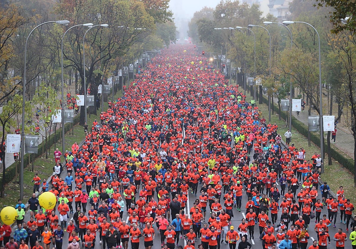 Carrera popular por el centro de Madrid