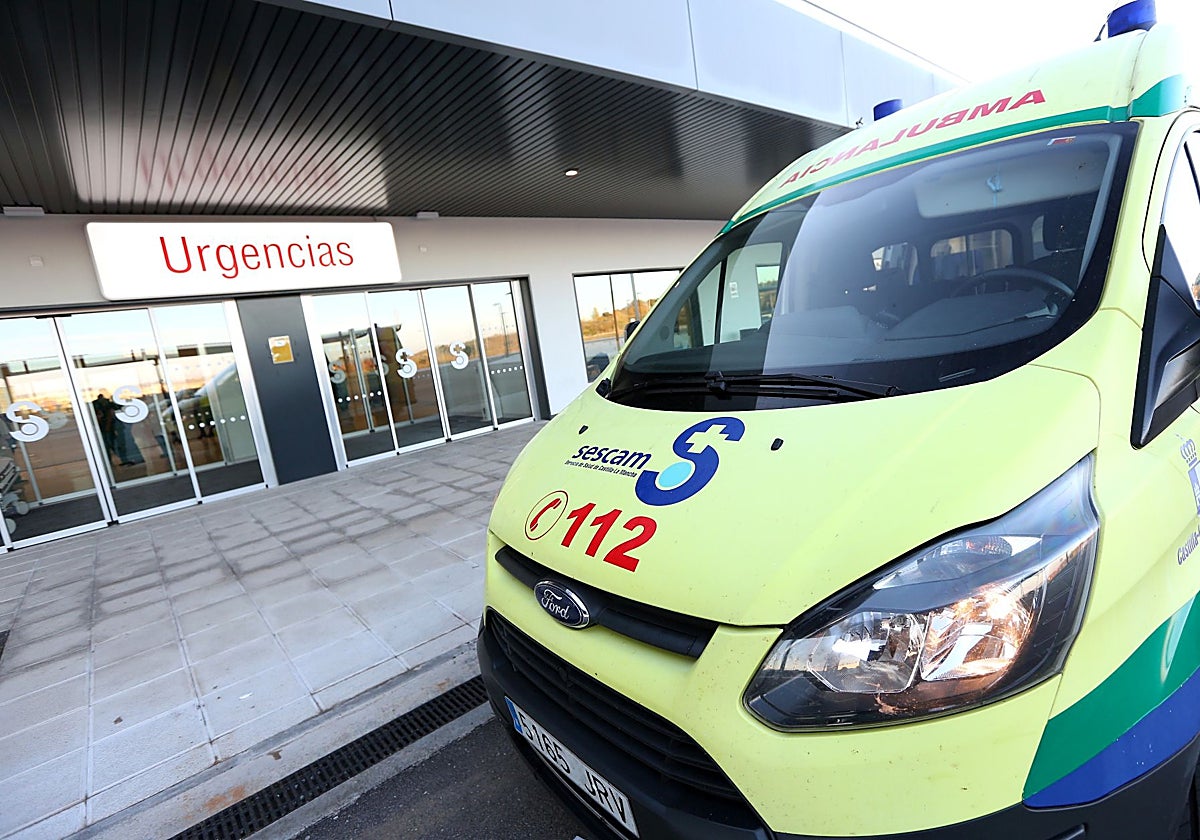 La víctima fue trasladada de urgencia al hospital universitario de Toledo