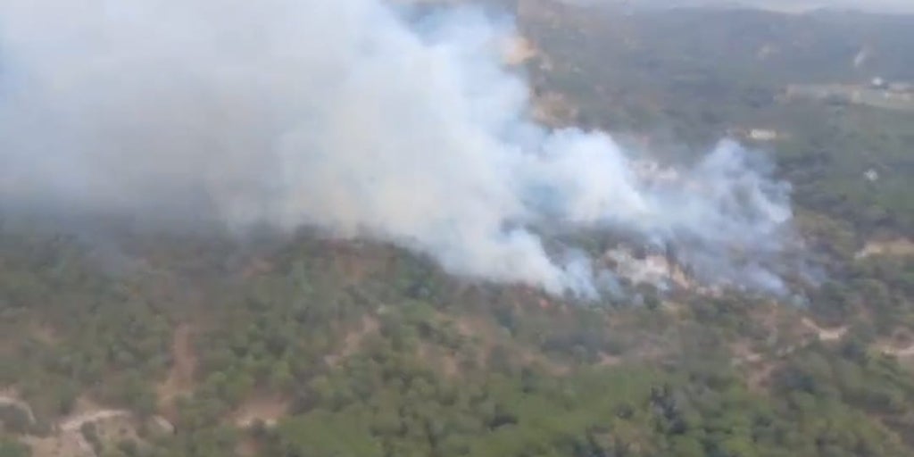 Activan la fase de emergencia por un incendio en Las Viñas de Andújar