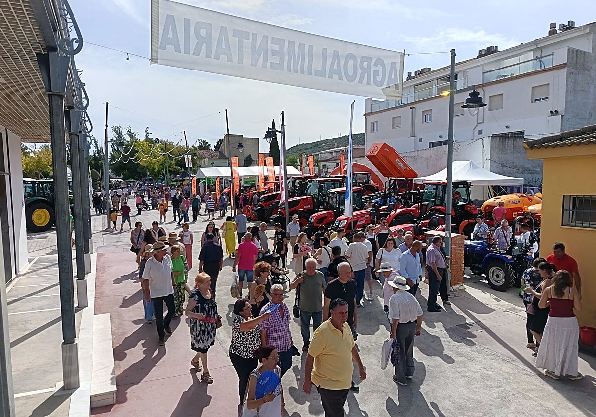 Público en la Feria de Agropriego este sábado