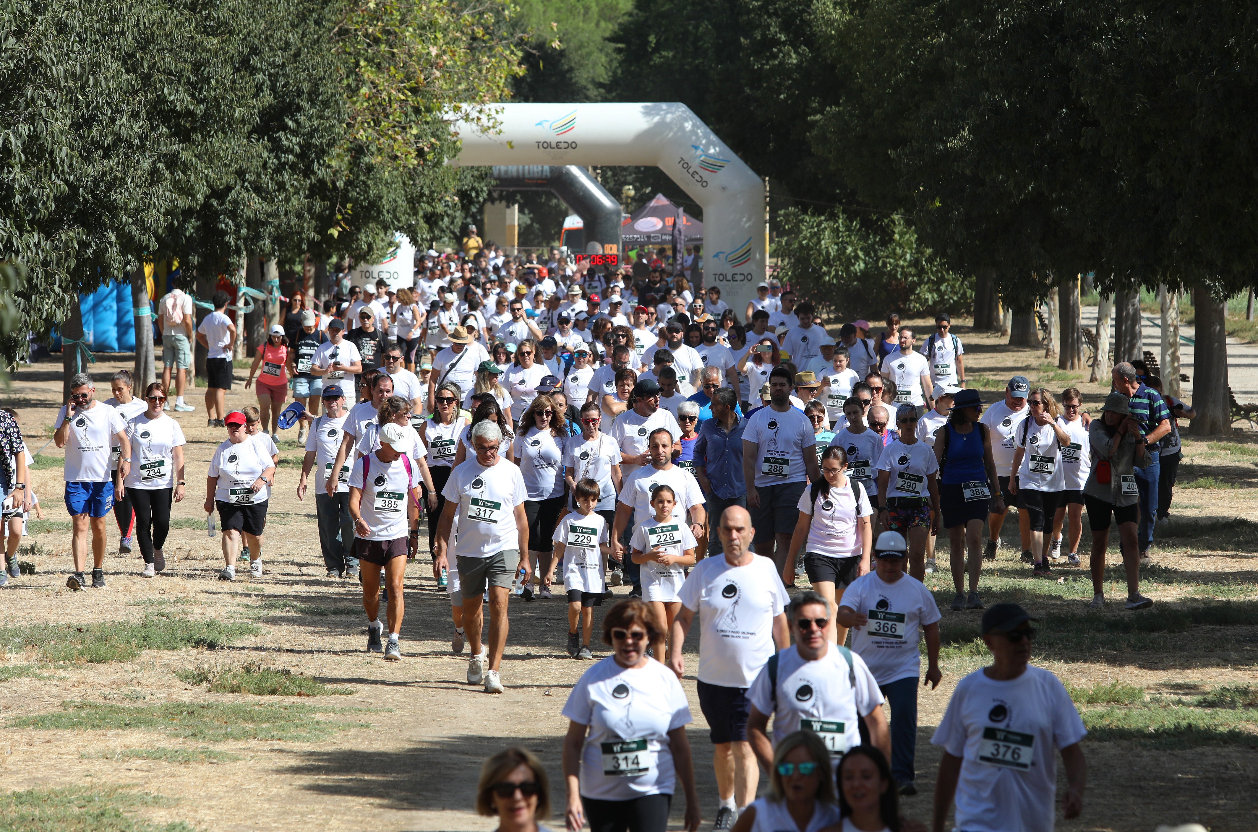 La ciudad se vuelca con la marcha y el cross solidarios de Down Toledo