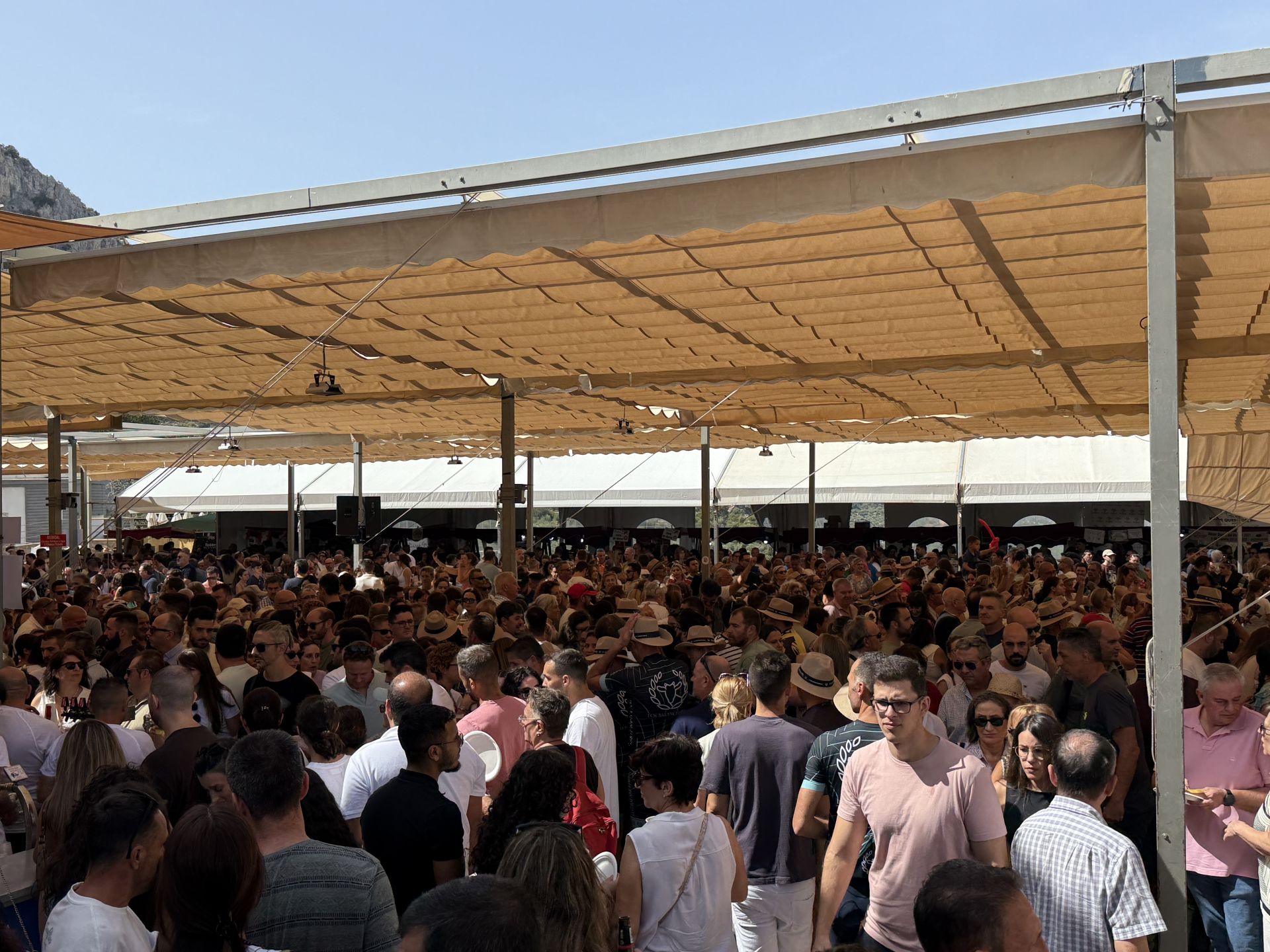 La multitudinaria afluencia de público a la Feria del Queso de Zuheros, en imágenes