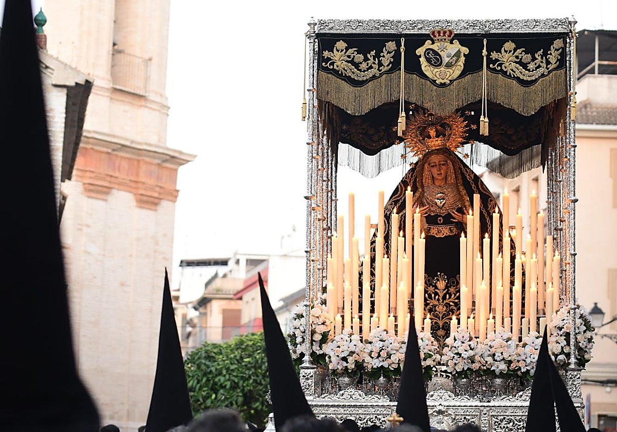 La Soledad de Lucena, en Semana Santa