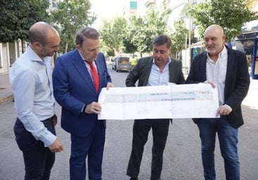 Comienza la obra para convertir la Viñuela en una calle peatonal y ajardinada