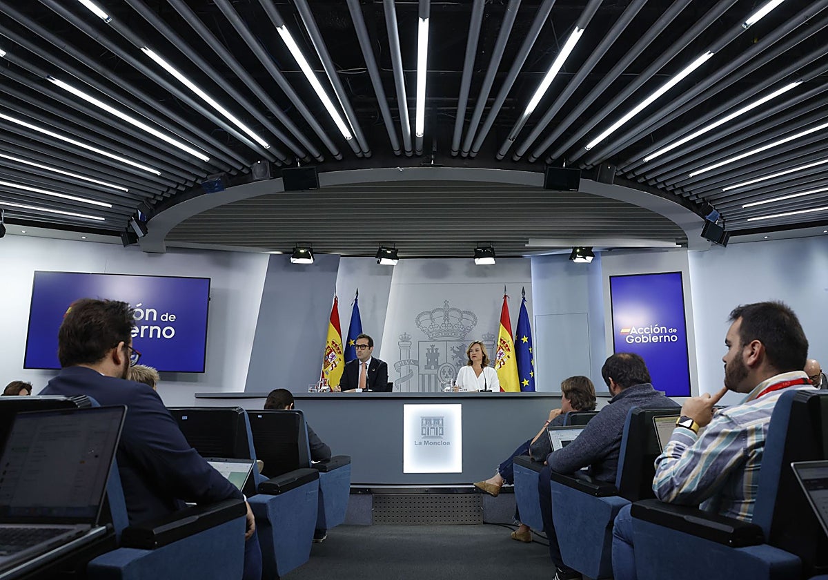 Rueda de prensa del Consejo de Ministros