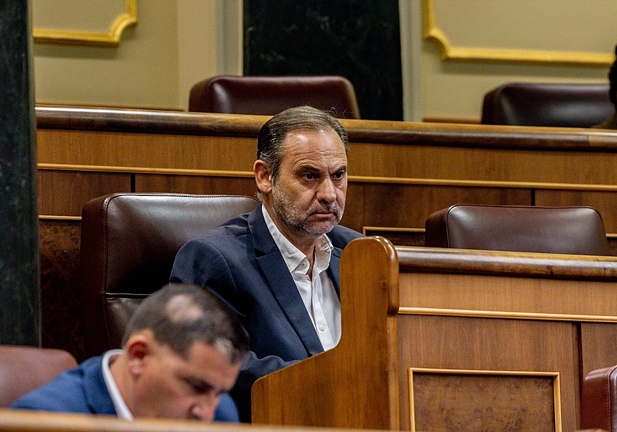 José Luis Ábalos, el 9 de septiembre en el Congreso de los Diputados