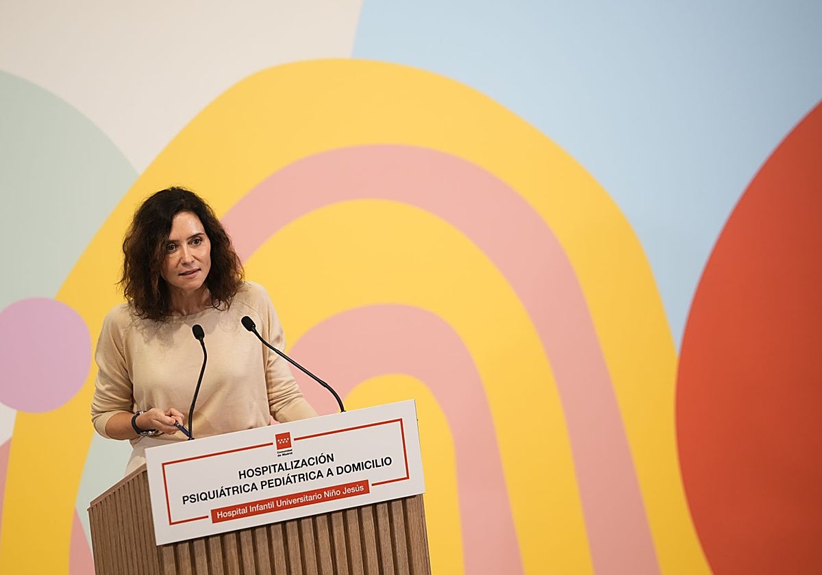 Presentación del balance de la Unidad de hospitalización psiquiátrica pediátrica a domicilio del Niño Jesús