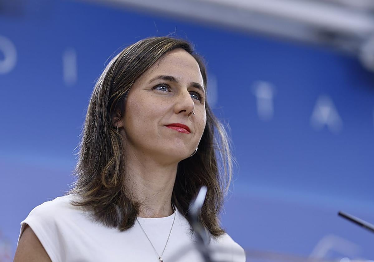 Ione Belarra, en el Congreso la semana pasada