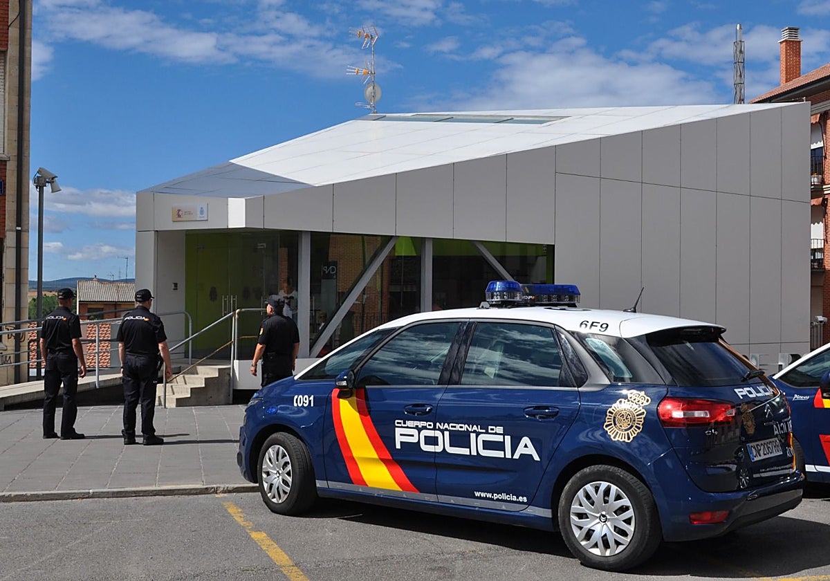 Policía Nacional en Astorga (León)