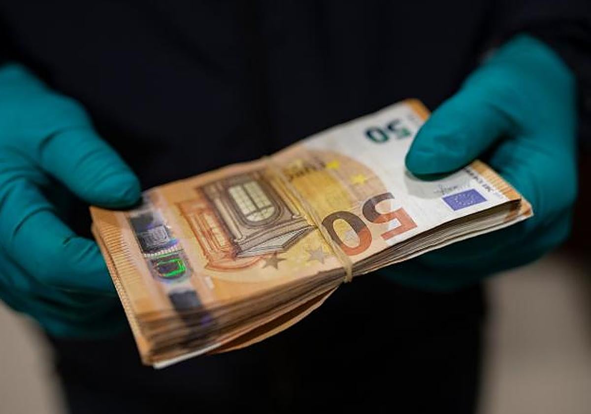 Billetes de 50 euros.