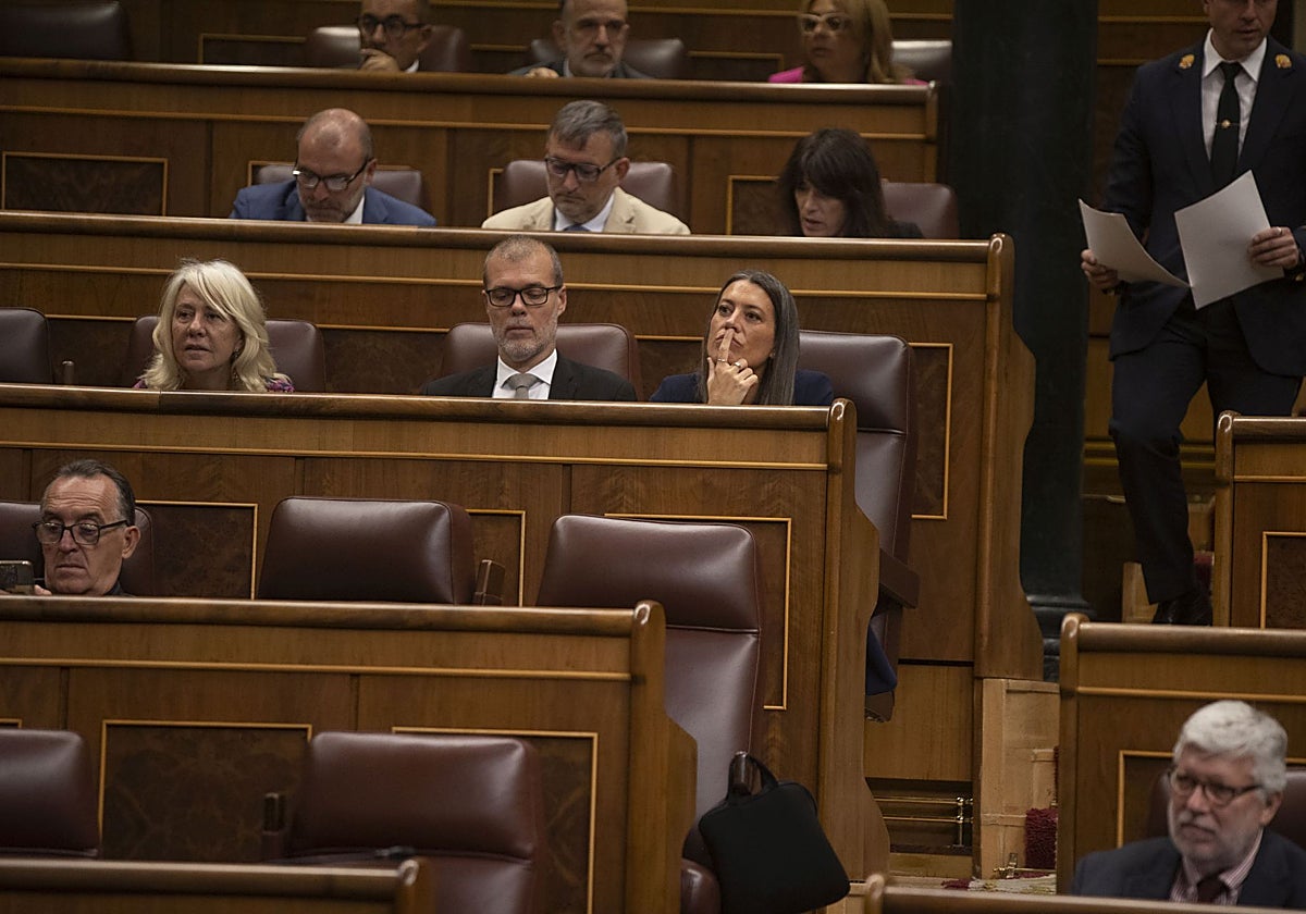 Los diputados de Junts en el Congreso