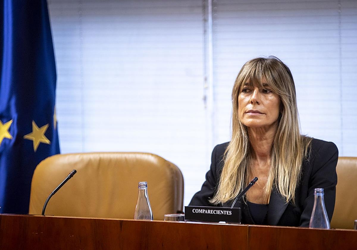 Begoña Gómez, en la Asamblea de Madrid en 2024