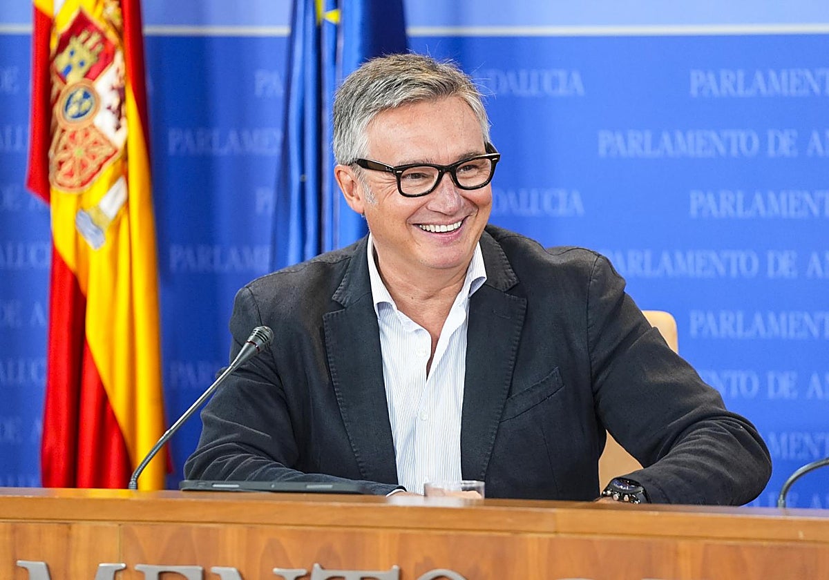 El potavoz de Vox, Manuel Gavira