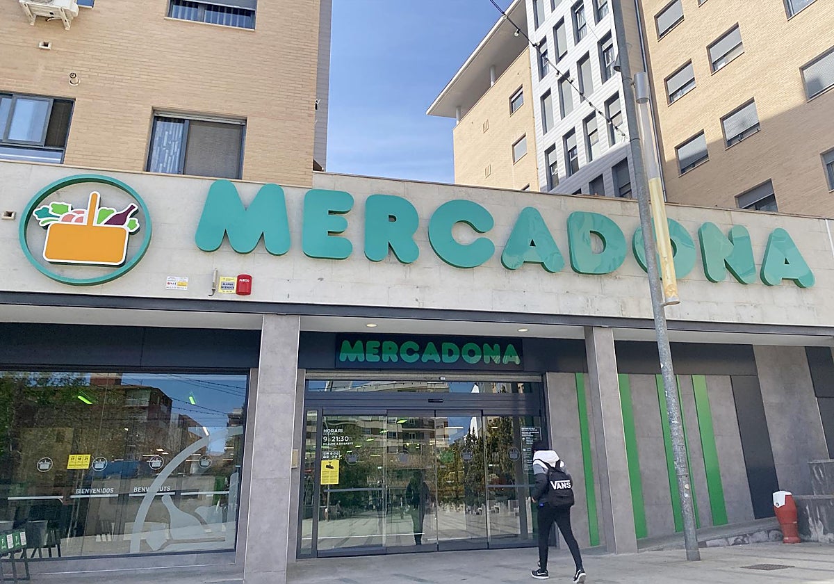 Imagen de archivo de un supermercado de MERCADONA