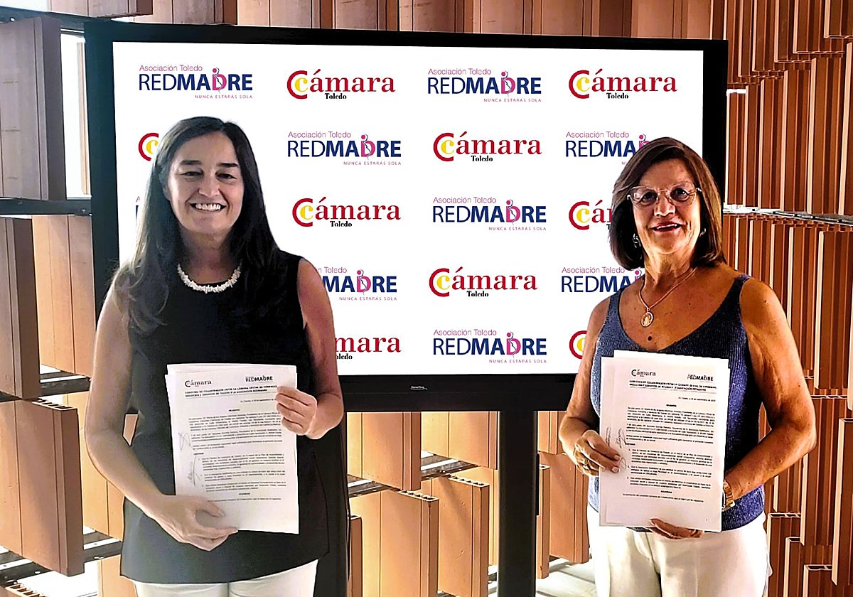 La Cámara de Comercio y RedMadre Toledo unen fuerzas para ayudar a las mujeres vulnerables