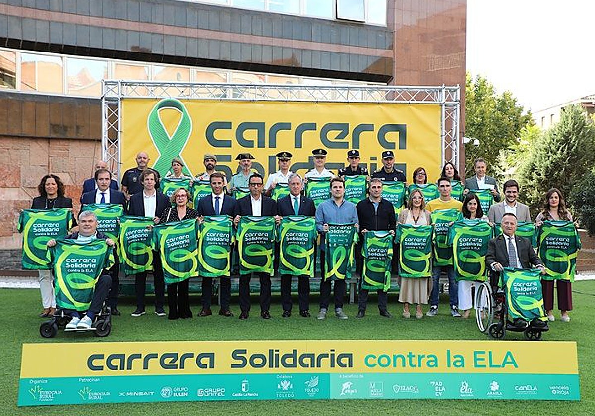 Presentación de la Carrera Solidaria contra la ELA de Toledo
