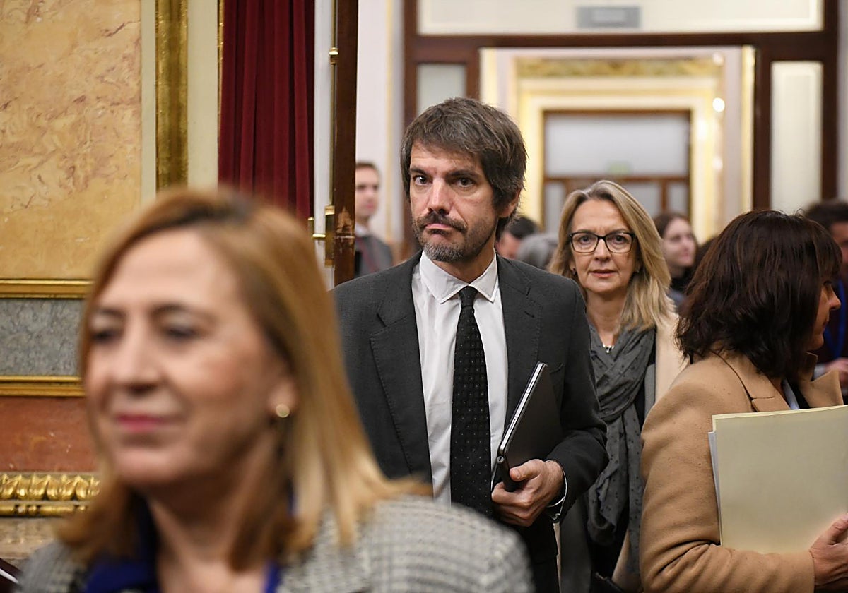 Imagen de archivo del ministro de Cultura, Ernest Urtasun, en el Congreso de los Diputados