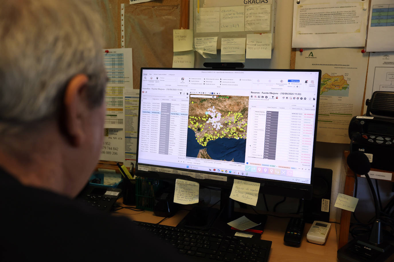 En imágenes, los efectivos del Infoca que sofocaron el incendio más devastador del verano en Córdoba