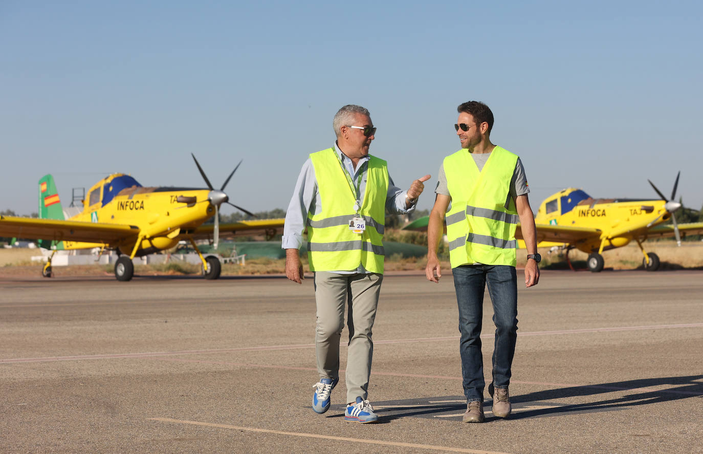 En imágenes, los efectivos del Infoca que sofocaron el incendio más devastador del verano en Córdoba